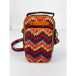 Lug Skeeter Mini Bridge Bargello Mountains Multi Guild Crossbody New No Tag